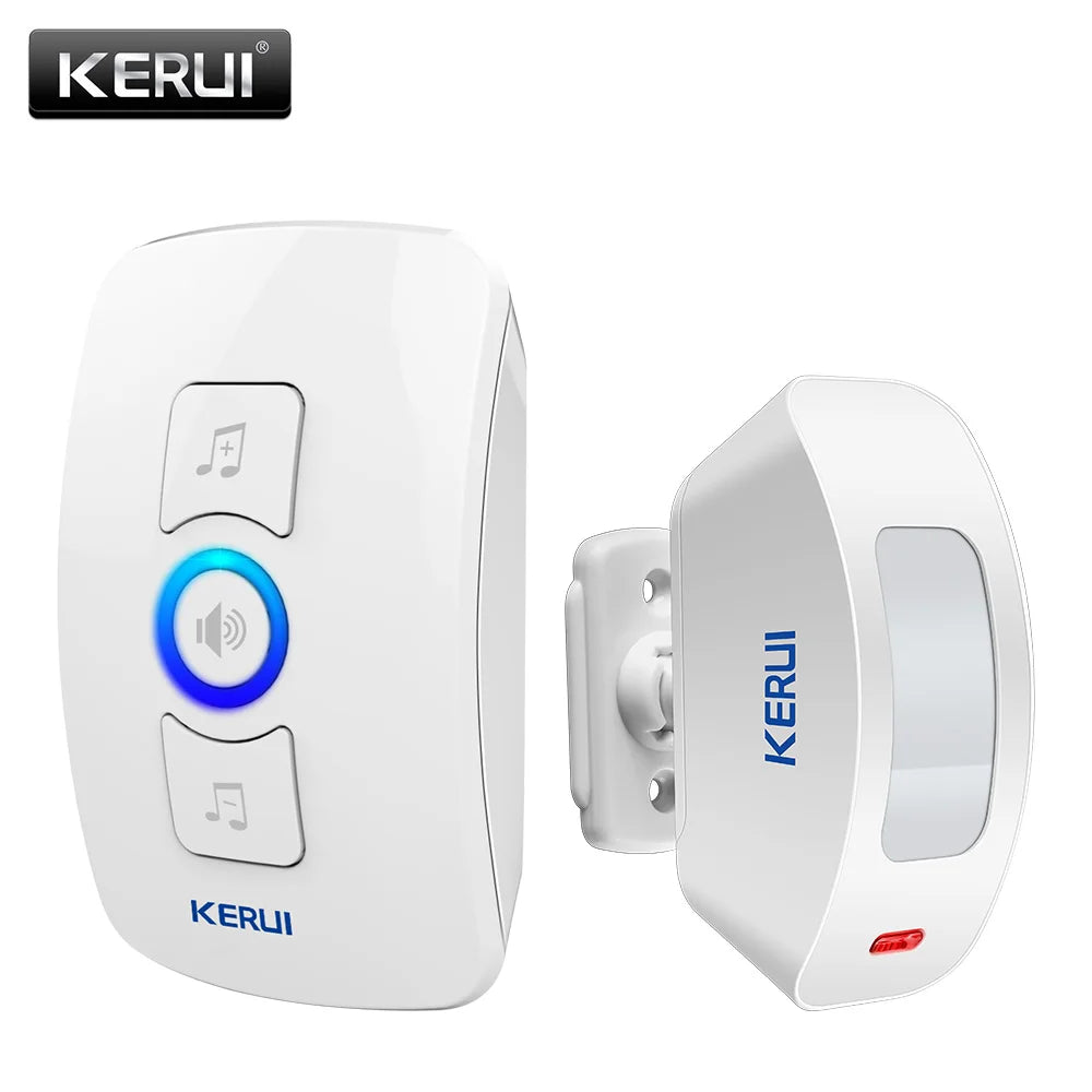 KERUI Wireless Door Sensor Doorbell with 60 Chimes, 500ft Range