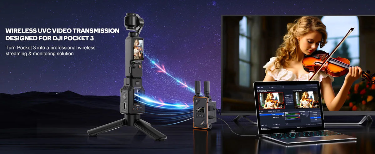 Wireless HDMI Transmitter and Receiver 1080P Extender Kit