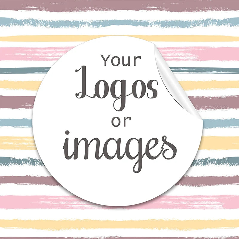 Personalized Paper Stickers – Shape and Size Options