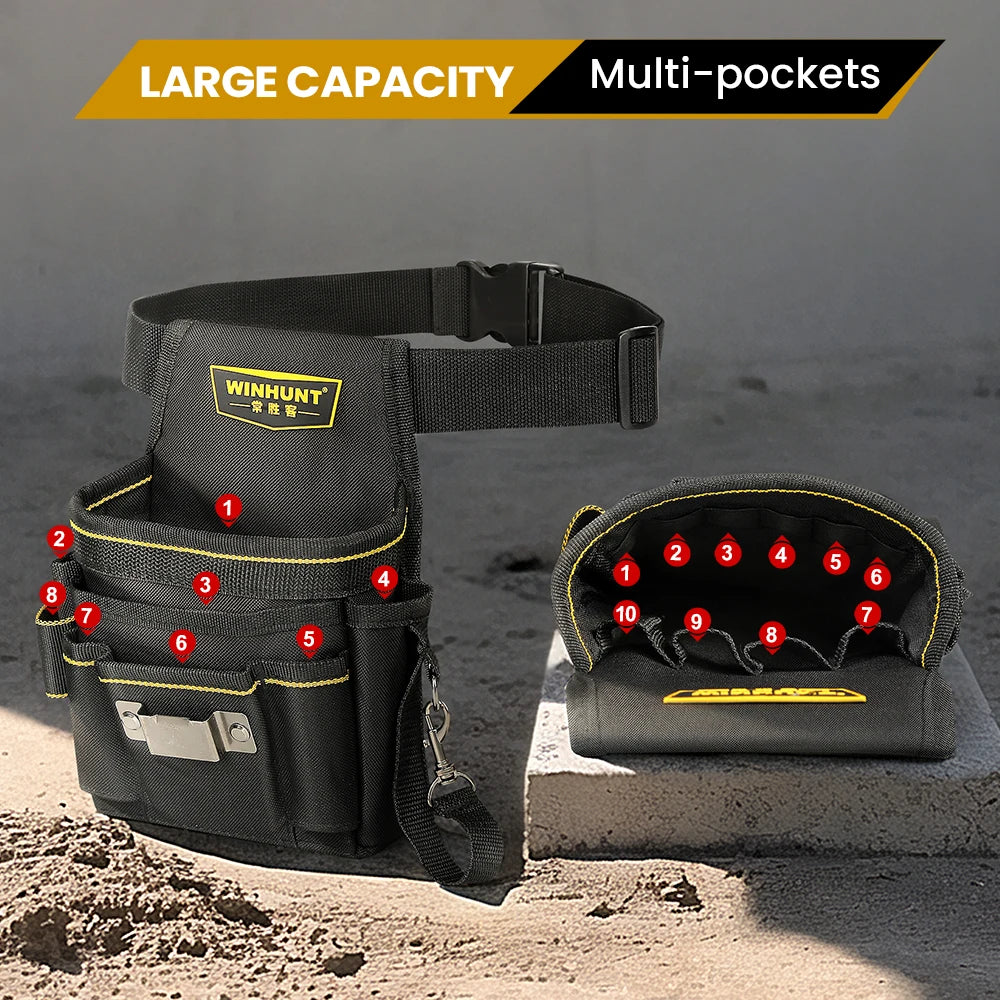 Electrician's Waist Tool Bag