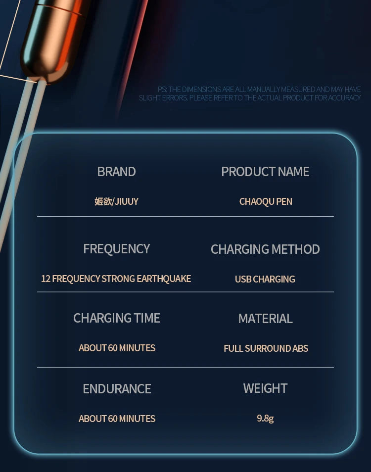 İnce Vibratör Paslanmaz Çelik Mini Uyarıcı