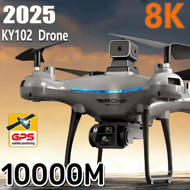 Lenovo Ky102 8K Çift Kameralı ve Engel Önleyici Drone