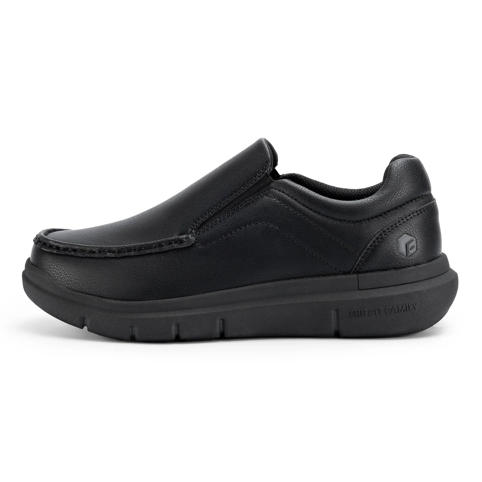 Men's Wide Width Slip-On Casual Shoes with Arch Support