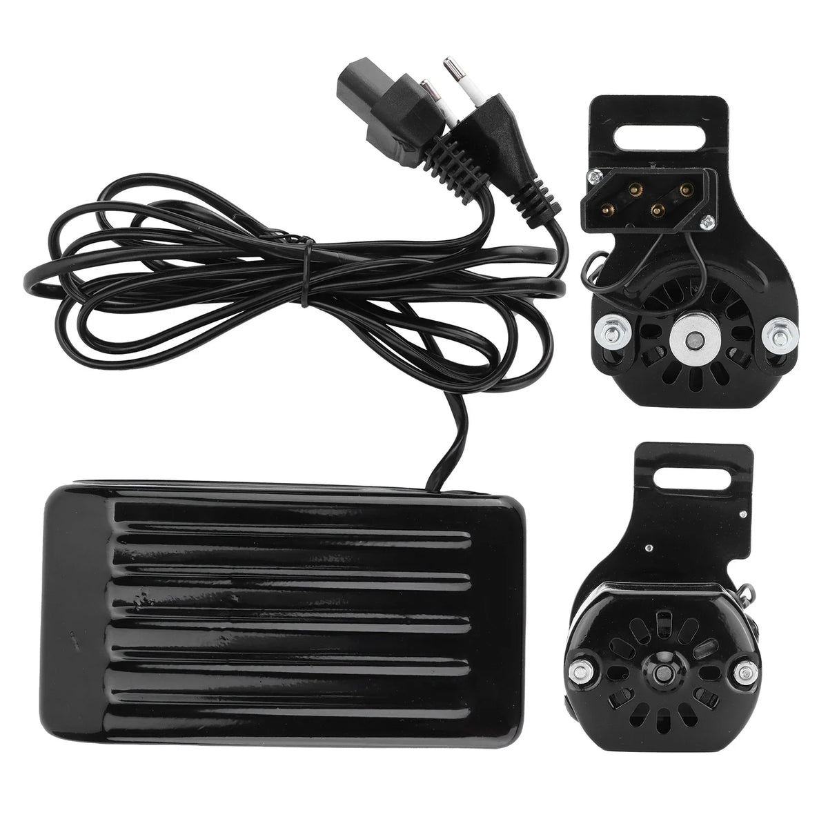Silnik do domowej maszyny do szycia Silnik do szycia Maszyna do szycia Zestaw z pedałem kontrolnym Pasek 180W wtyczka EU 220V