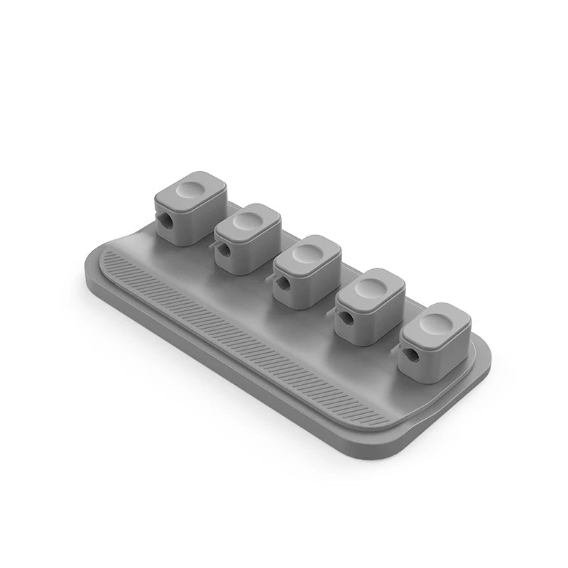 Magnetic Cable Organiser with Five Clips