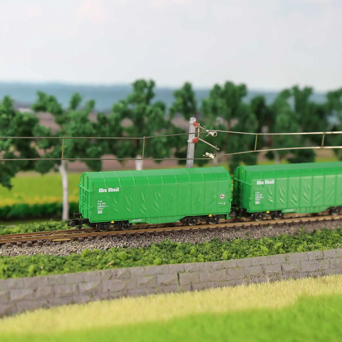 N-típusú fedett tekercs wagon C15062, 1:160