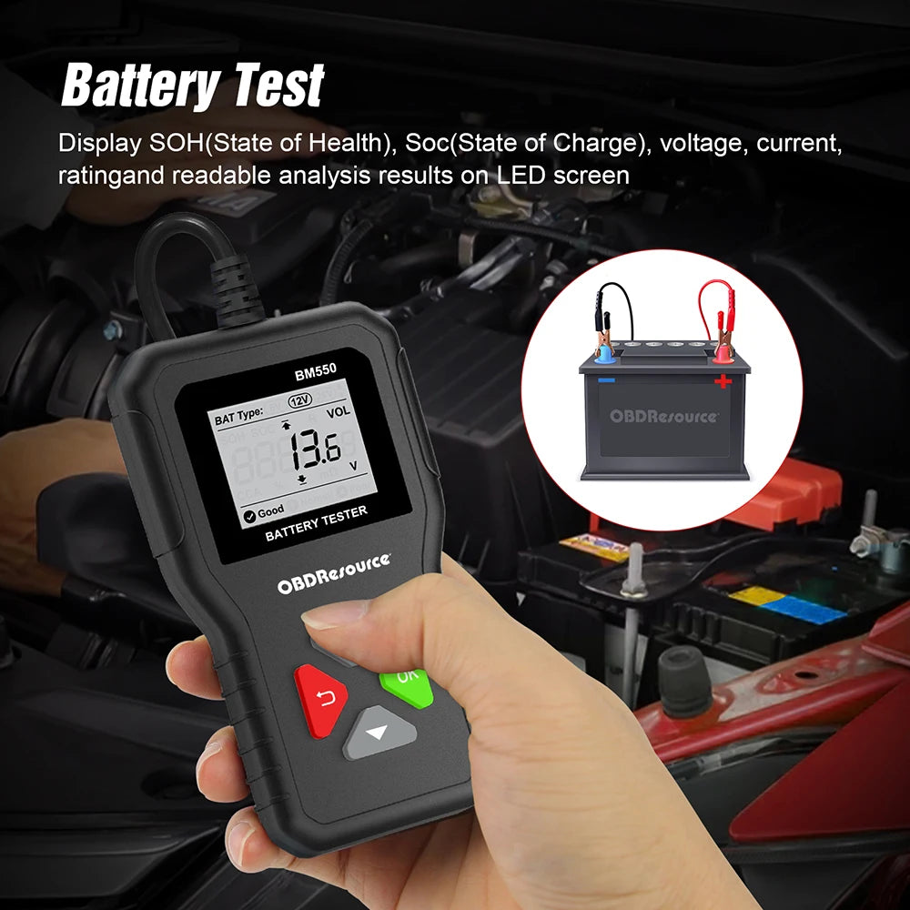 BM550 Vehicle Battery Tester