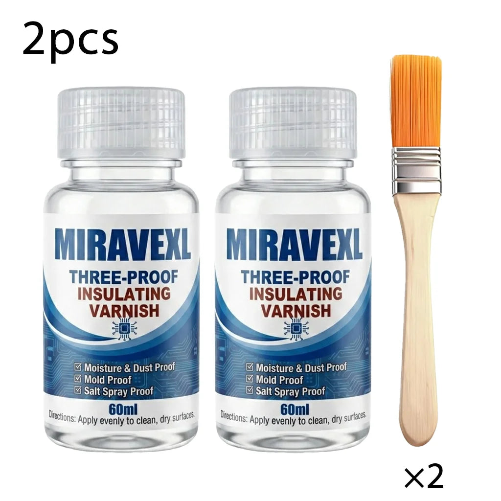 PCB Conformal Coating with Brush - 60ml