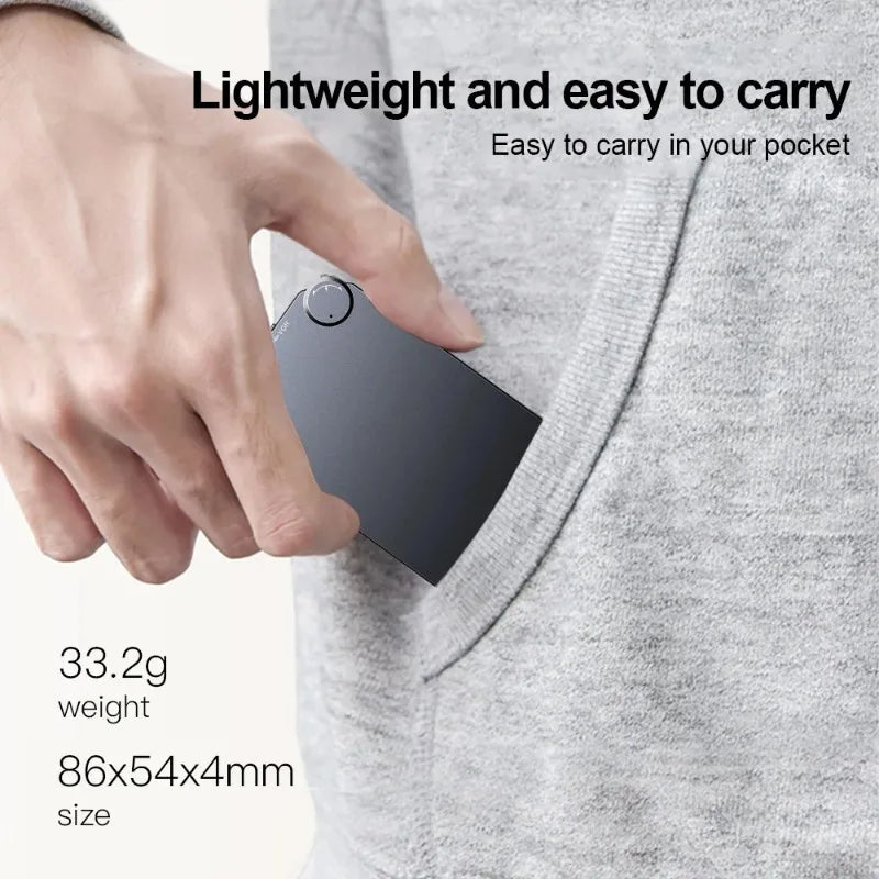 150 Hour Ultra-thin Card Digtal Voice Recorder Oculta 4-64GB Mini Activated Professional Sound Record Flash Drive Dictaphone MP3 