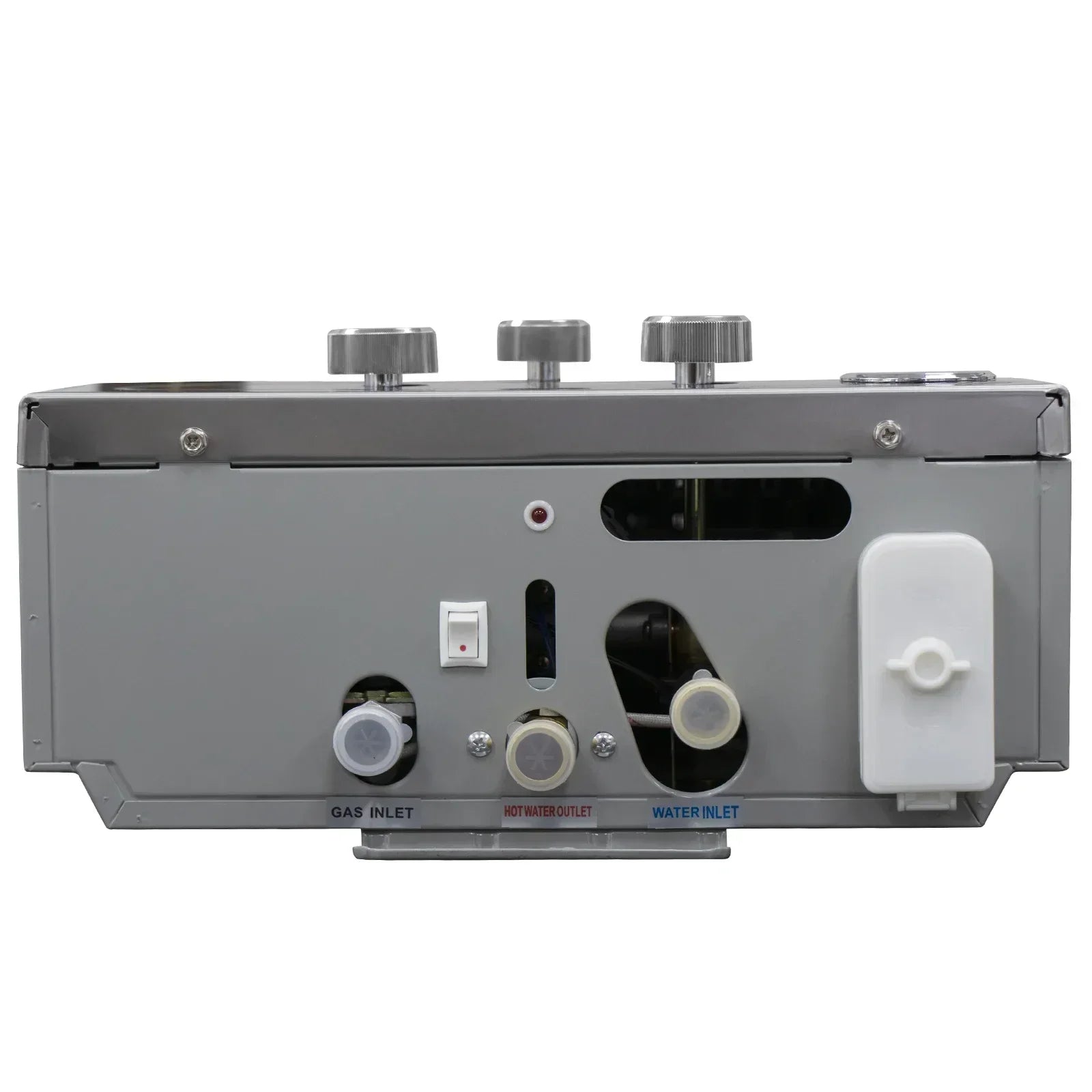 Scaldabagno senza serbatoio a GPL con display LED e protezione di sicurezza