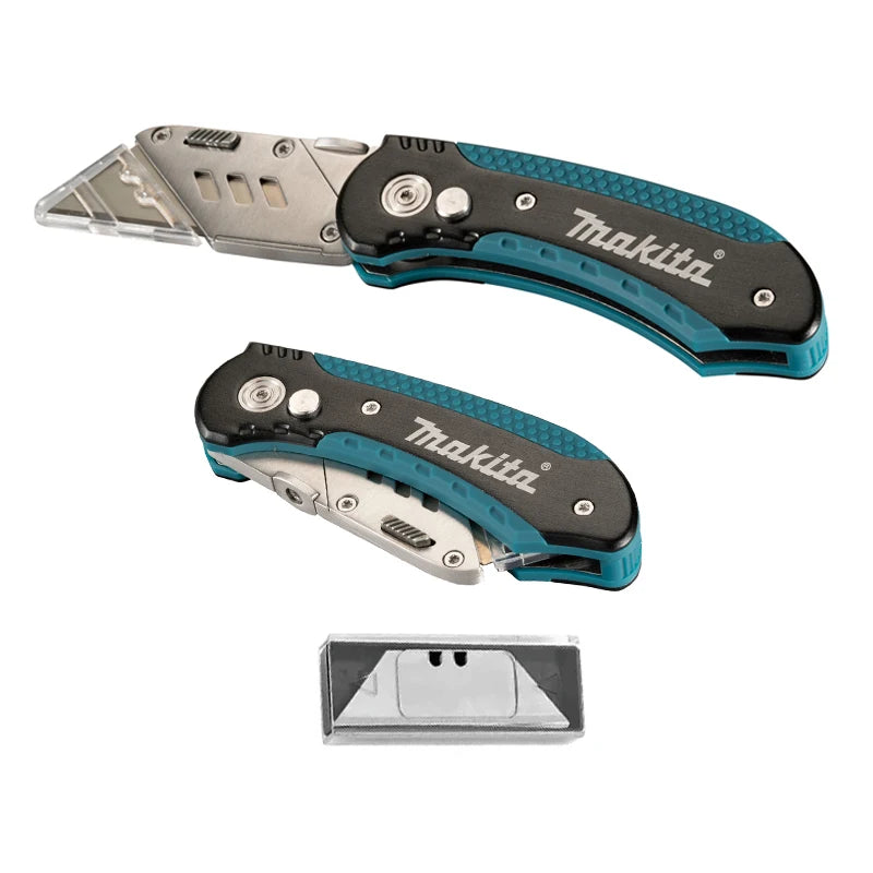 Cutter rétractable à lame sécable Makita, modèle au choix