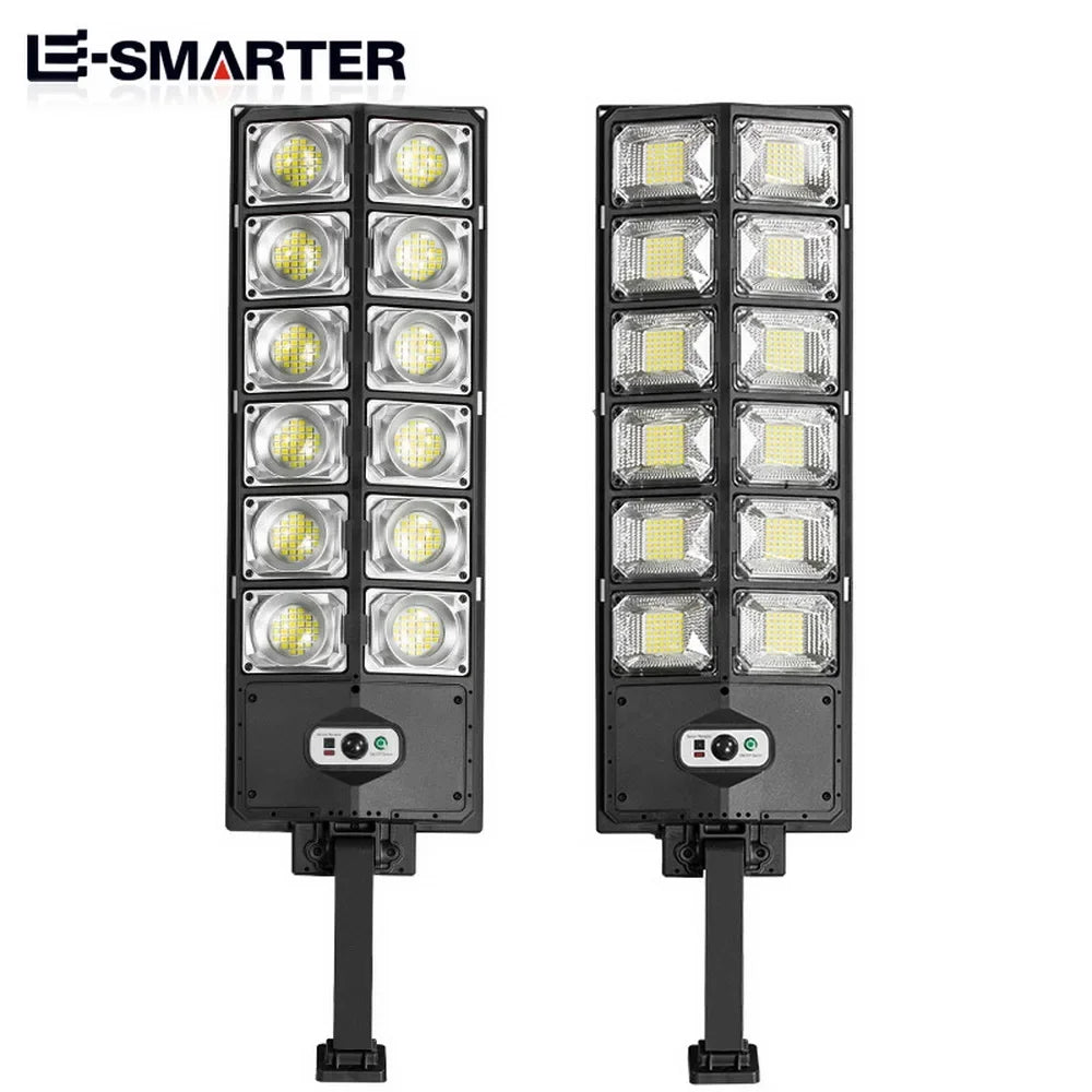 LED Super Bright Outdoor Solar Powered Lamp Waterproof Motion Sensor Human Induction Solar Garden Light Yard Garage Light 