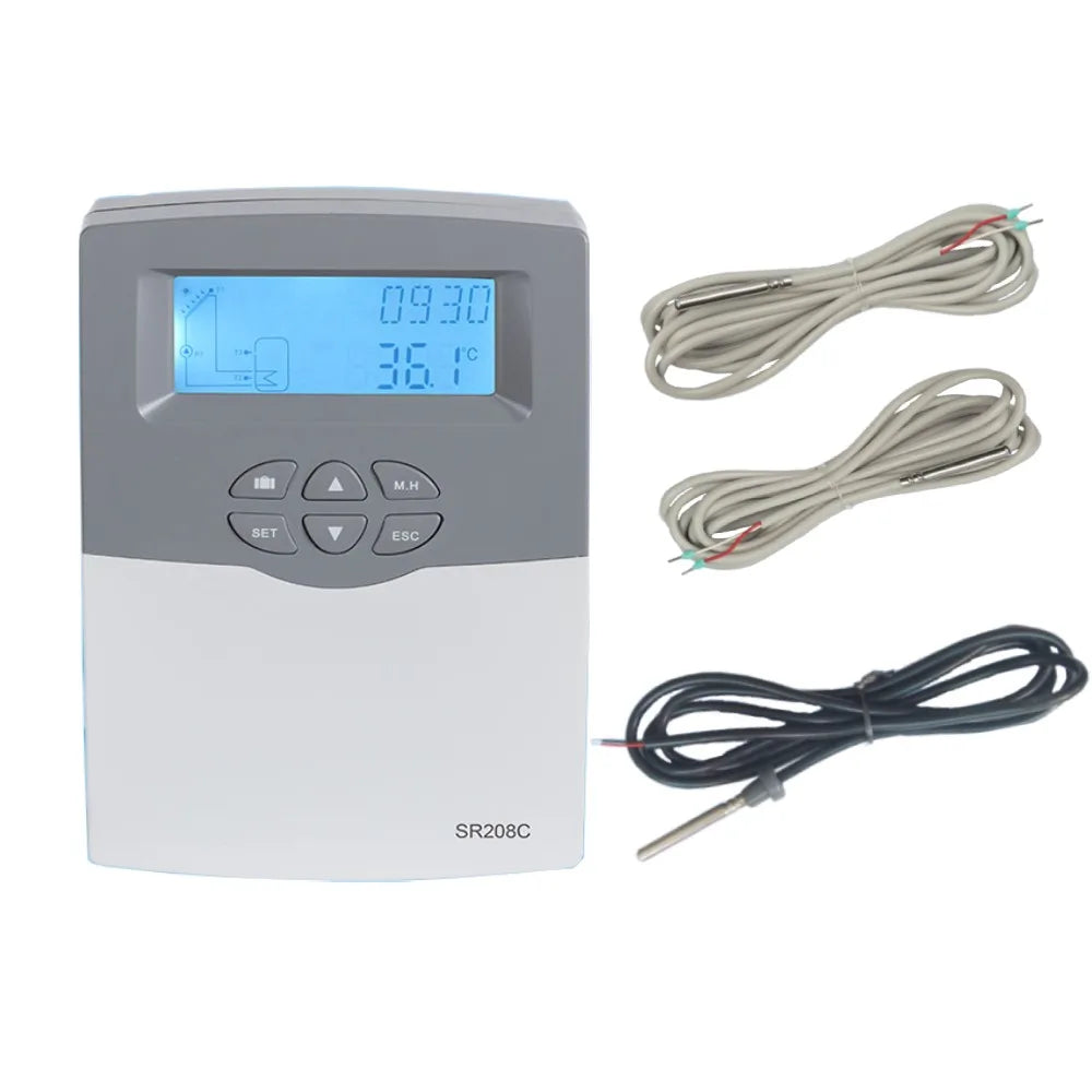 SR208C Solar Water-Heater Controller - Wi-Fi Option