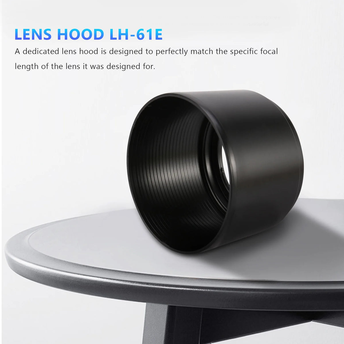 LH-61E Lens Hood for Olympus M.ZUIKO ED 75–300mm f/4.8–6.7