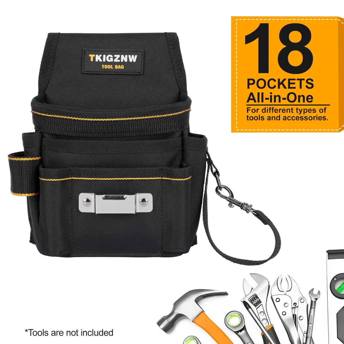 TKIGZNW Tool Belt Tool Bag Tool Belt Pouch/Utility Belt/Work Apron for Carpenter and Gardener