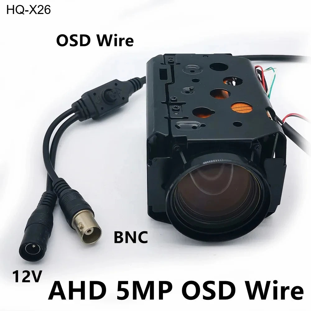 Módulo de Câmara Caixa CCTV com Zoom 36x/50x 5MP Analógico BNC