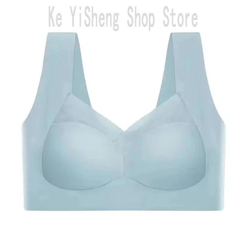 Women's sports underwear Invisible bra seamless breathable comfortable elastic shockproof underwear without steel rings 