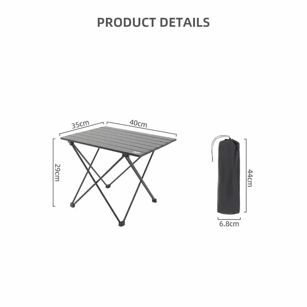 TARKA Outdoor Camping Folding Table Party Picnic BBQ Portable Foldable Desk High Strength Ultralight Aluminium Portable Table 