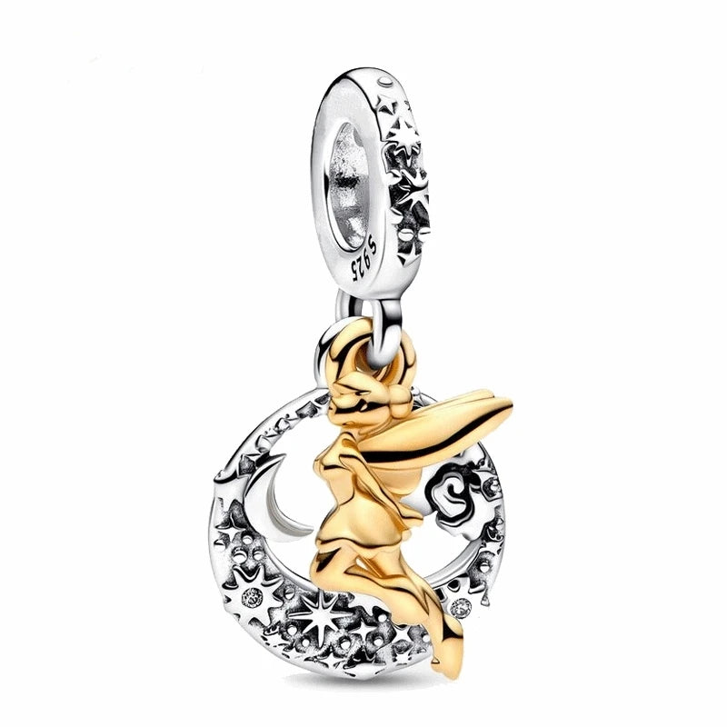 925 Silver DIY Beads for Disney-Inspired Charm Bracelets