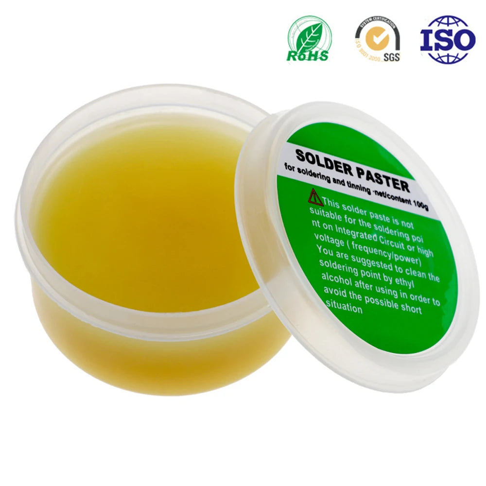 Rosin Soldering Flux Paste, 30 g, 50 g or 100 g