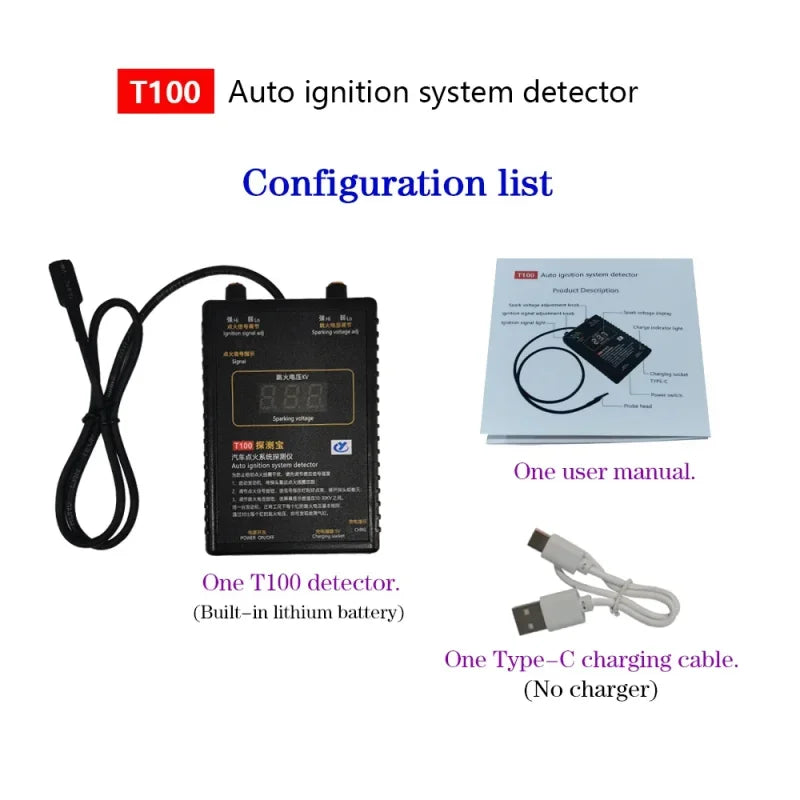 T100 Automotive Ignition Signal Tester