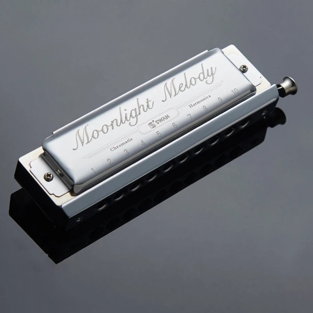  هارمونيكا كروماتيكية C-Key – 10 إلى 16 ثقباً