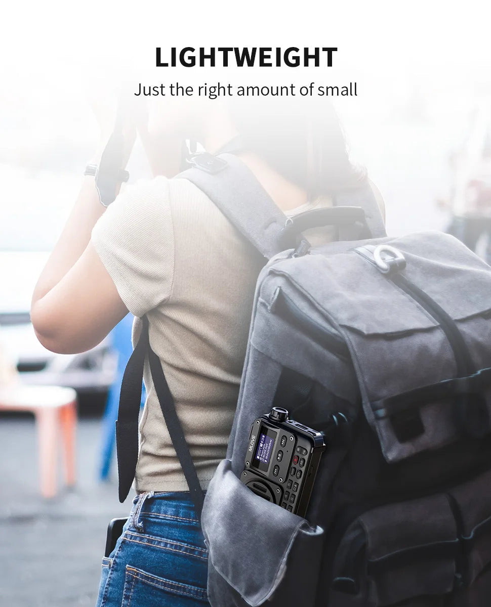 MLOVE BV800 Super-Portable Bluetooth Speaker with FM Radio,LCD Screen Display, Antenna, AUX Input, USB Disk, TF Card, MP3 Player 