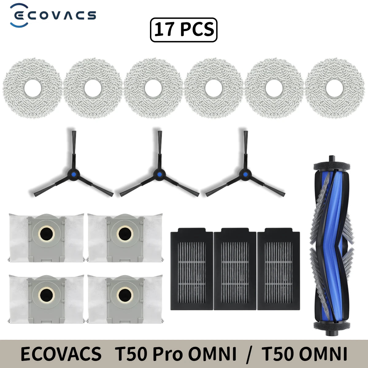 Parti di ricambio per ECOVACS DEEBOT T50 OMNI