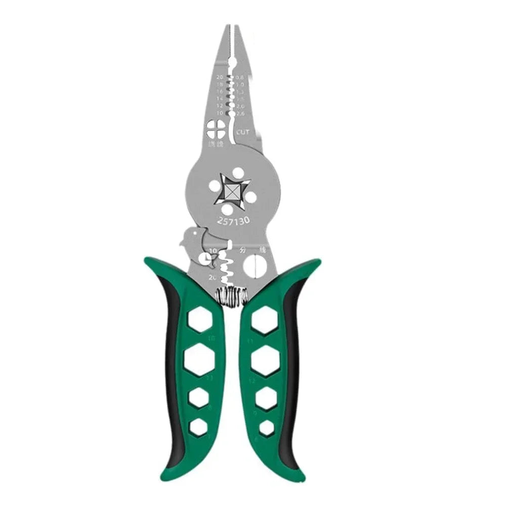 Multi Functional Electrician Tools Pliers Crimping Tool set For Wire Splitting And Stripping Specialized For Electricians