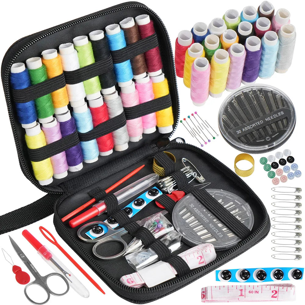 Mixed Color Canvas Sewing Kit