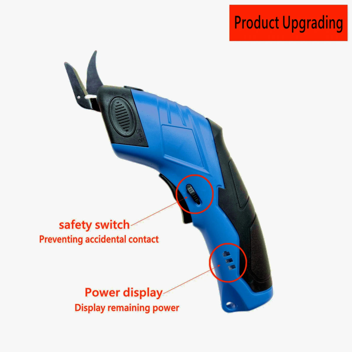 3.6V Rechargeable Electric Fabric Scissors