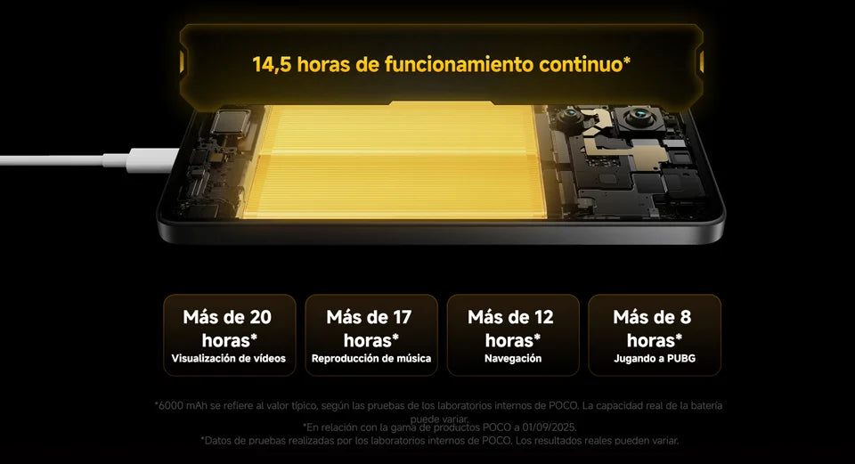 POCO X7 Pro 5G NFC Smartphone con display AMOLED 1.5K