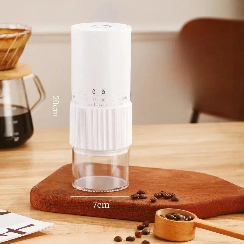 Portable Burr Coffee Grinder with 30 Grind Settings