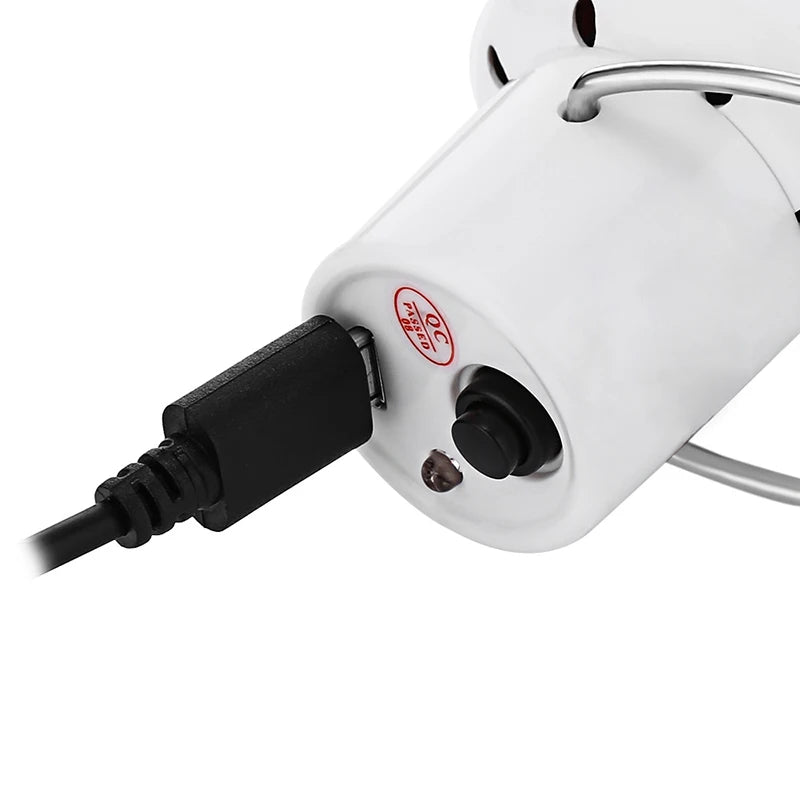 Bombilla LED recargable para colgar con panel solar