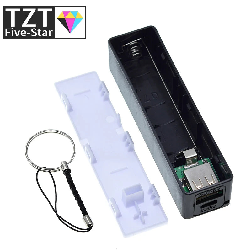 USB Power Bank Case Kit for DIY 18650 Battery Charging