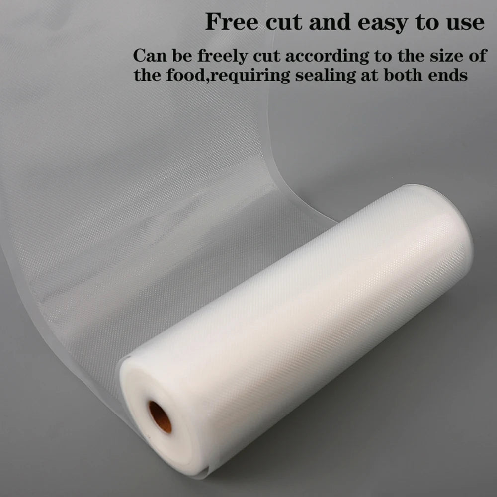 1 Rolls Vacuum Bags For Food, 500cm Per Roll,Reusable, BPA-free,Food Vacuum Sealer Bags For Vac Storage Meal Prep Sous Vide 