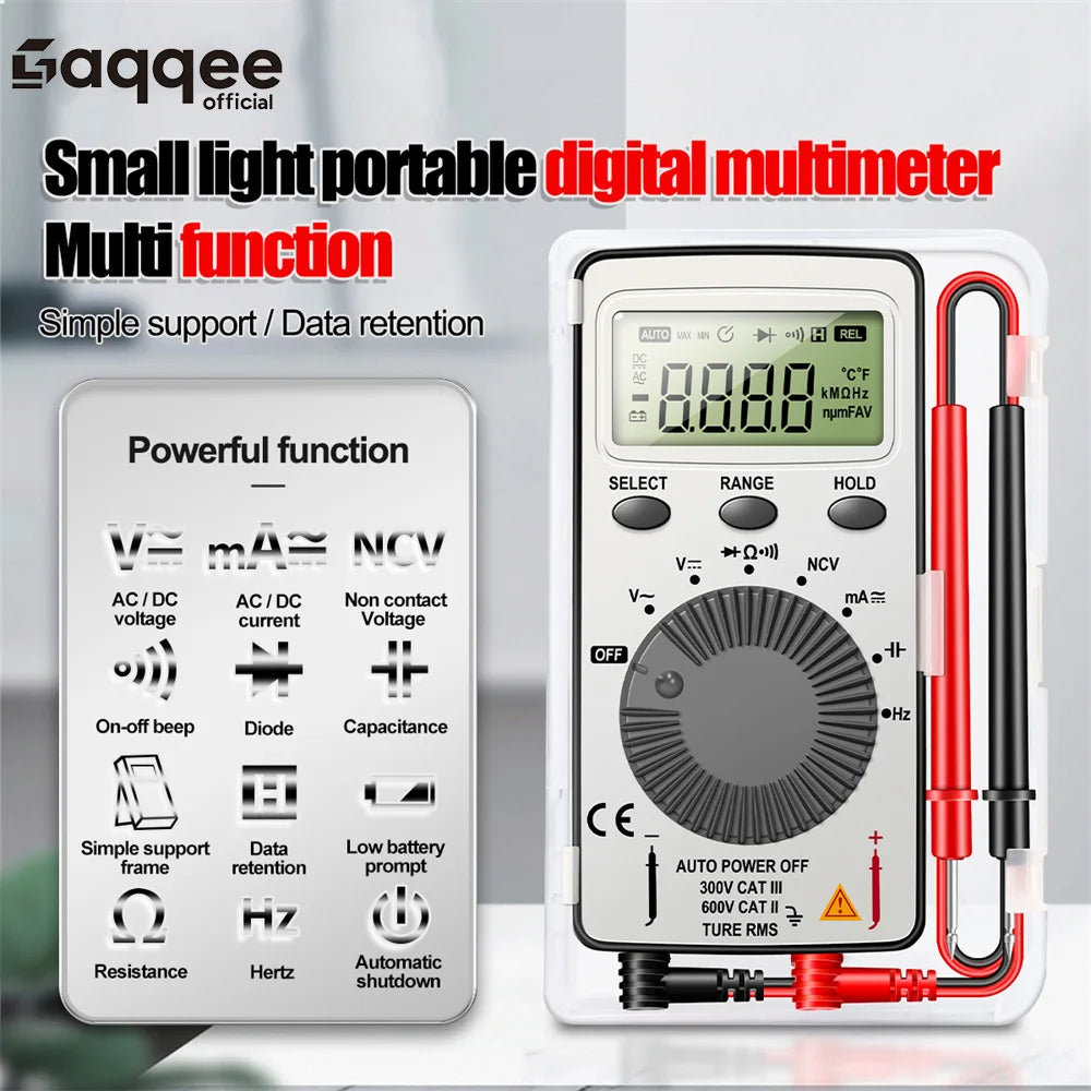Compact Auto-Ranging Digital Multimeter