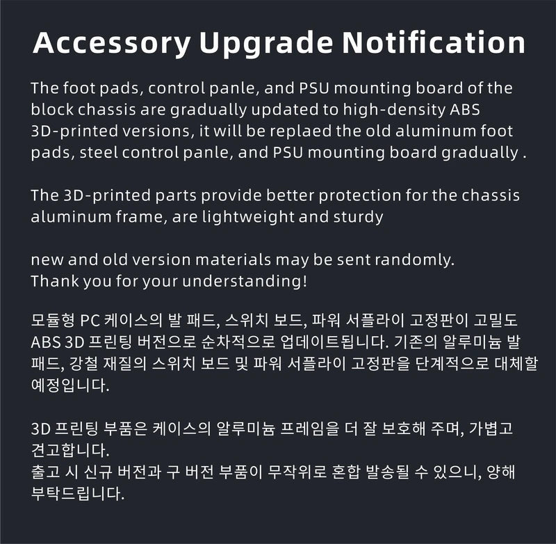 Open Frame ATX Aluminum PC Case with Horizontal GPU Mount