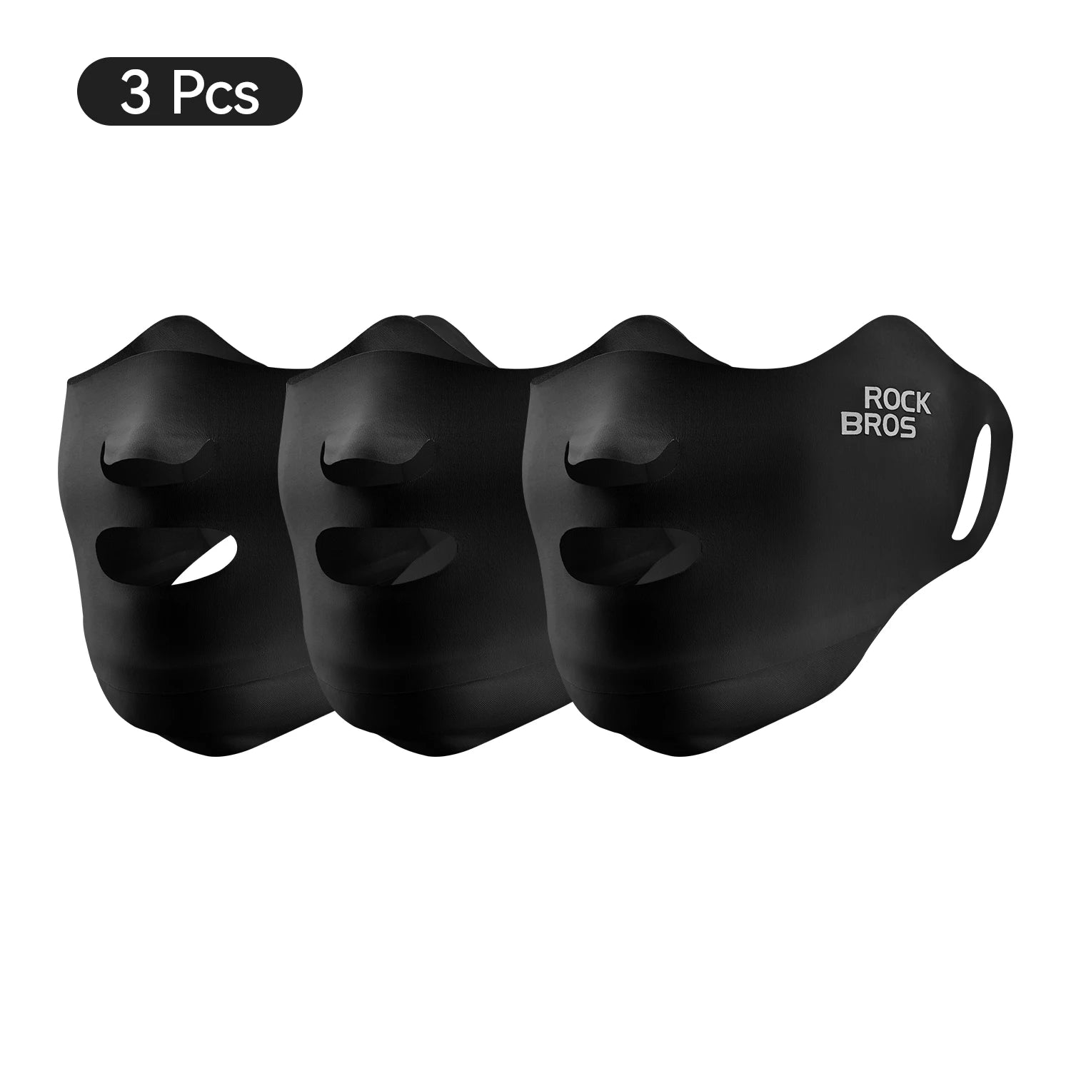 UPF50+ Ice Silk Cycling Face Mask for Sun Protection
