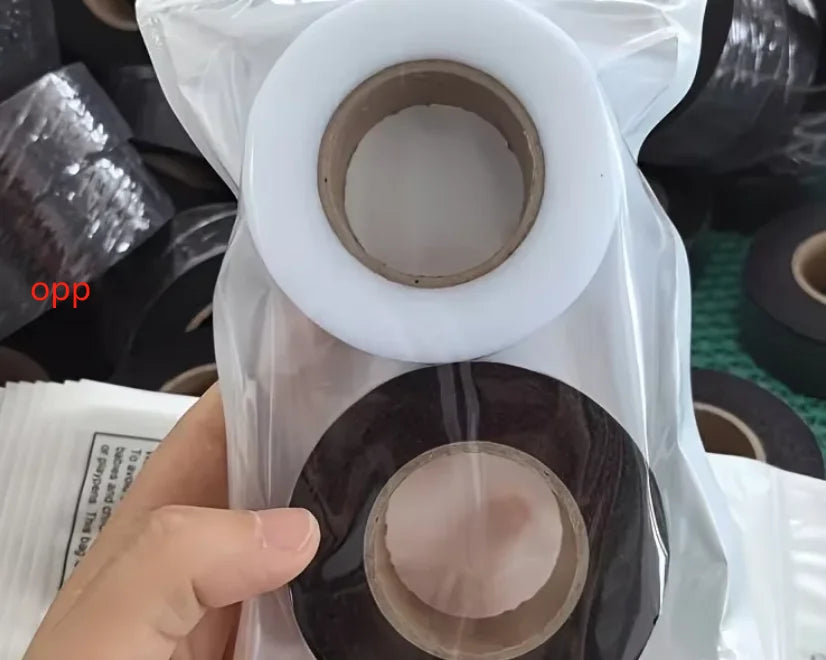 2roll Black White Double-sided Interlining Adhesive Fabric Clothes Iron On Hem Tape Interlining Web DIY Sewing Patchwork Acces 