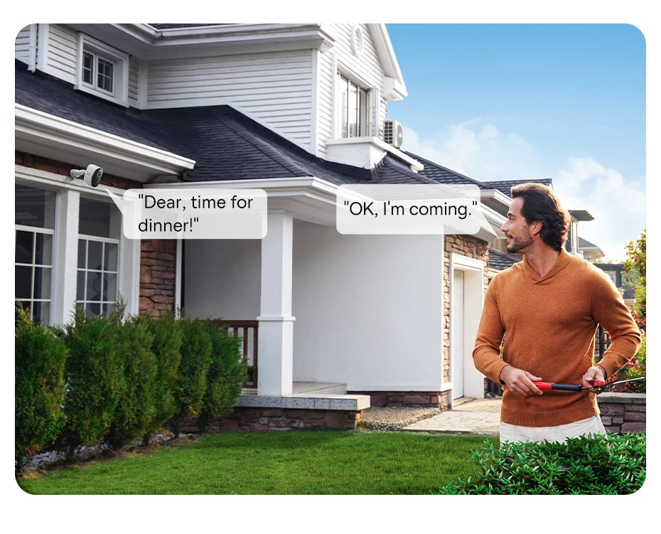 Wireless 2K Security Camera System with 210-Day Battery (2-Cam Kit)