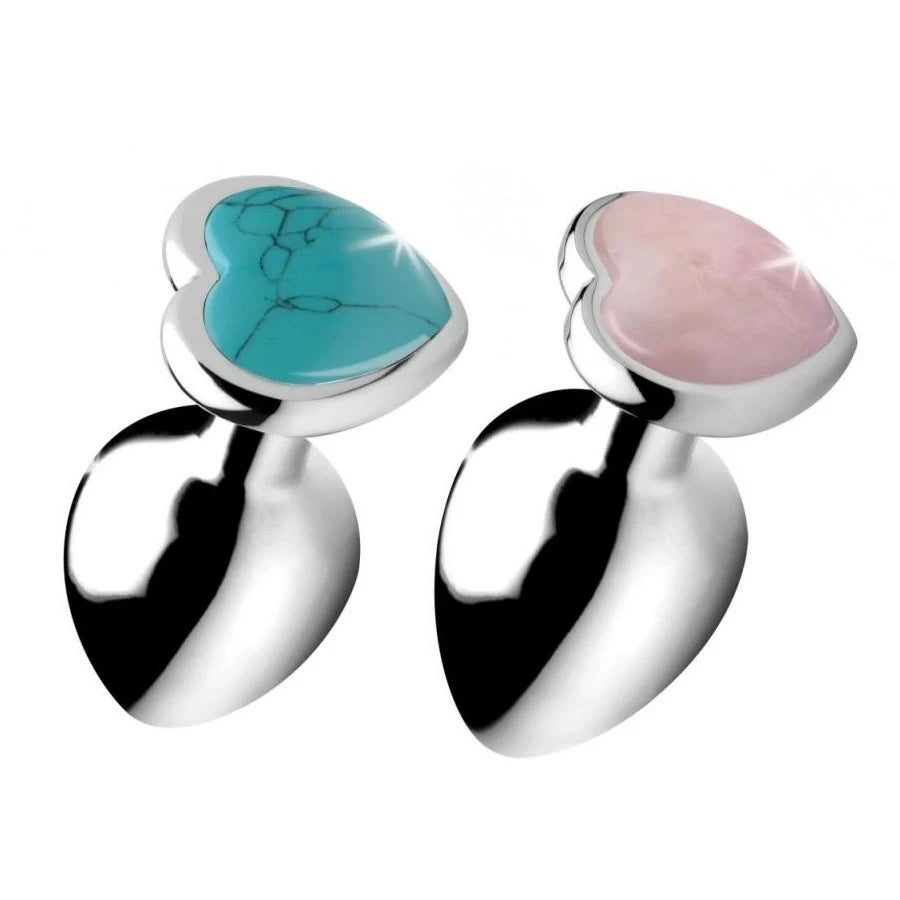 Small Size Metal Anal Beads Butt Plug Mini Rainbow Rose gold Butt Plug Crystal Jewelry Trainer Anal Dildo Masturbation Sex Toy 