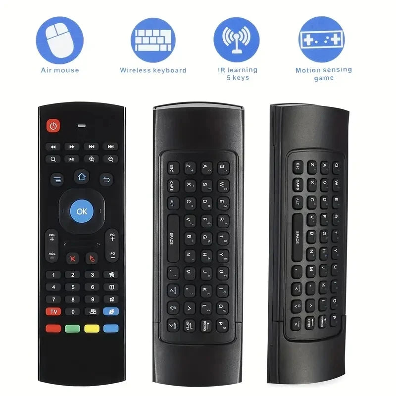 MX3 Air Mouse Remote with Mini Keyboard