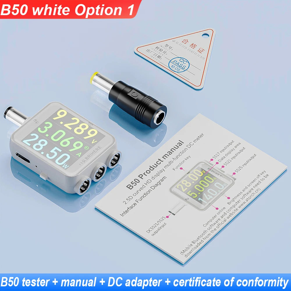 B50 Digital DC Voltage, Current and Power Tester