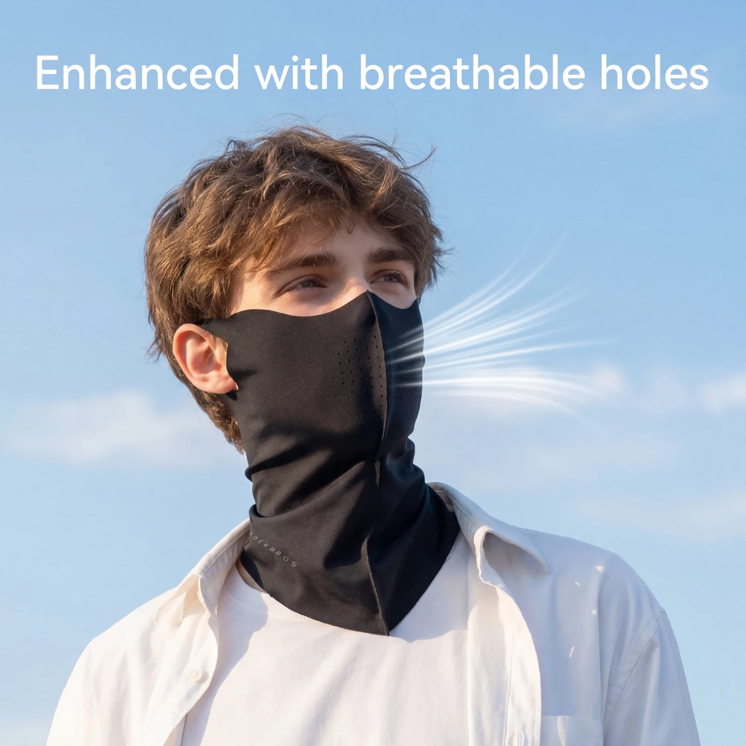 UV Protection Ice Silk Face Scarf Cycling Mask Neck Cover