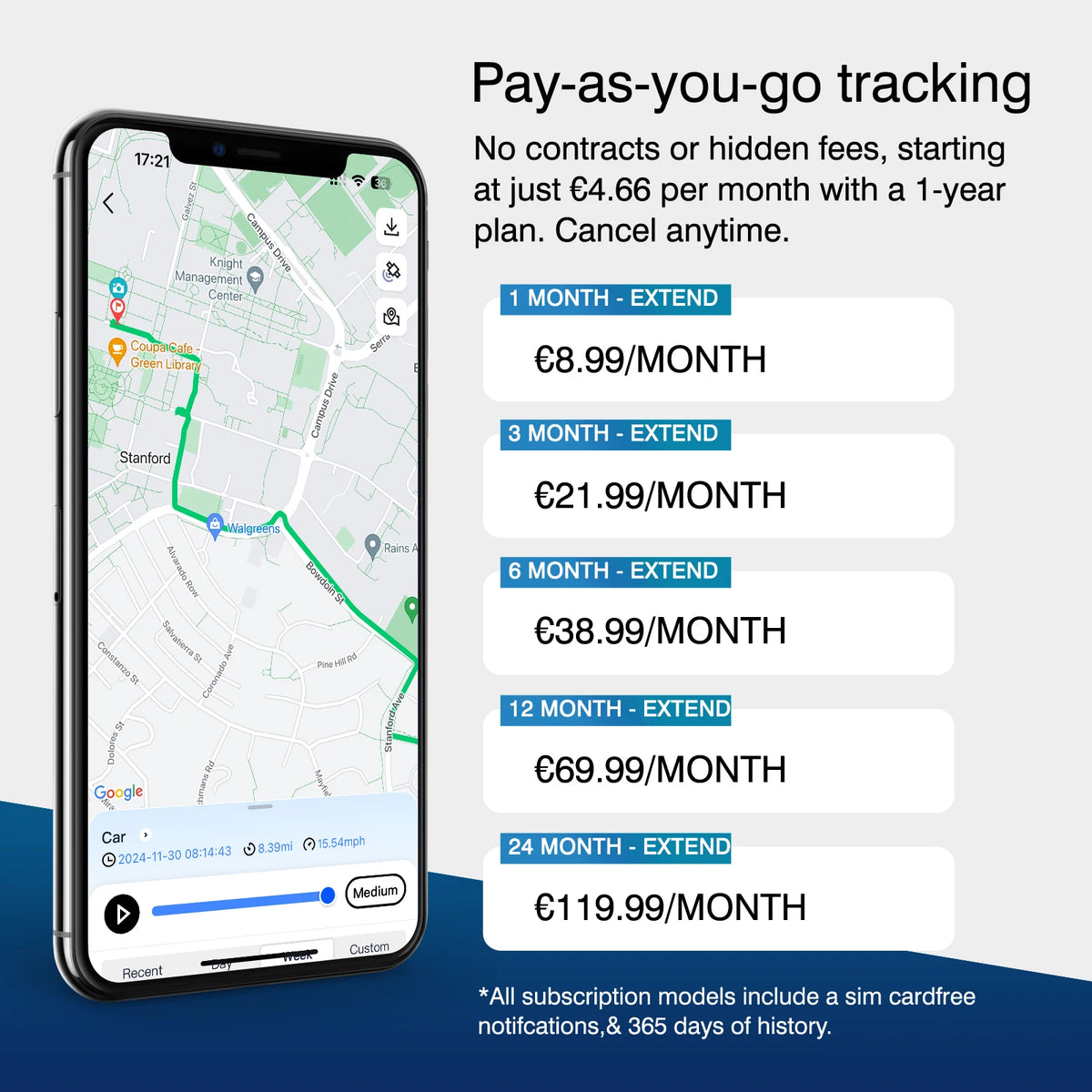 Mini GPS nyomkövető autó mágneses valós idejű jármű helymeghatározó lopás elleni eszköz teherautó motor kereskedelmi eszköz nyomkövetés (előfizetés szükséges)