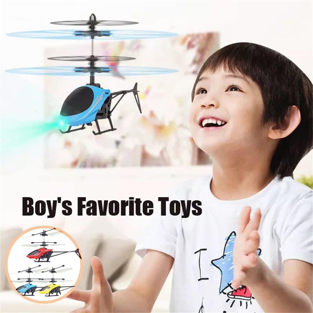 Rechargeable Mini RC Drone Remote Safe Fall-resistant RC Helicopters Drone Children Toys 
