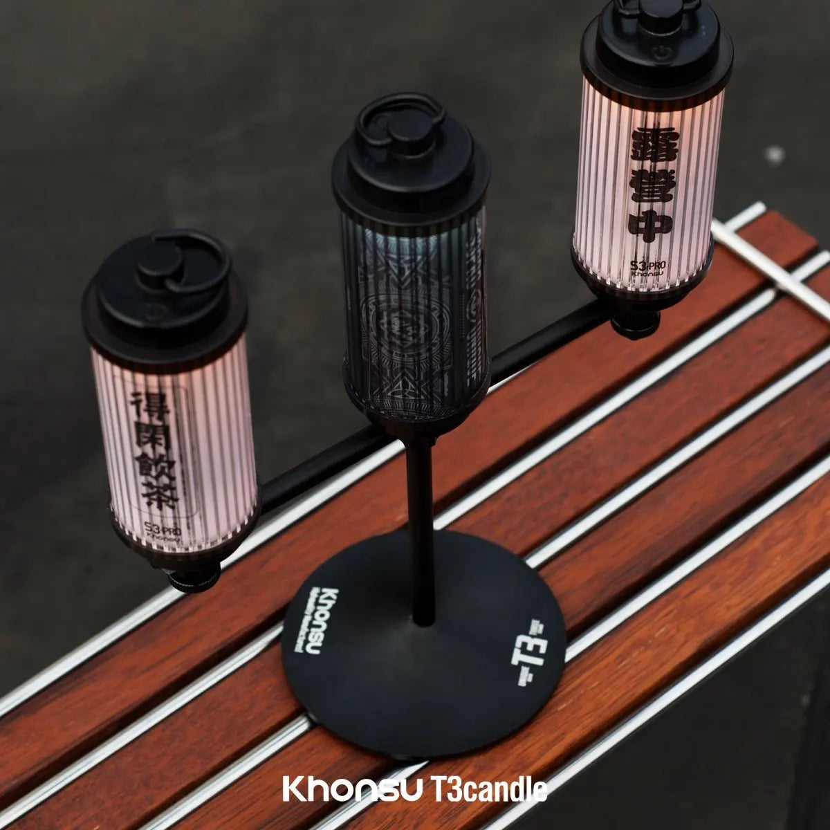 Modular Aluminium Lantern Stand with Threaded Rods