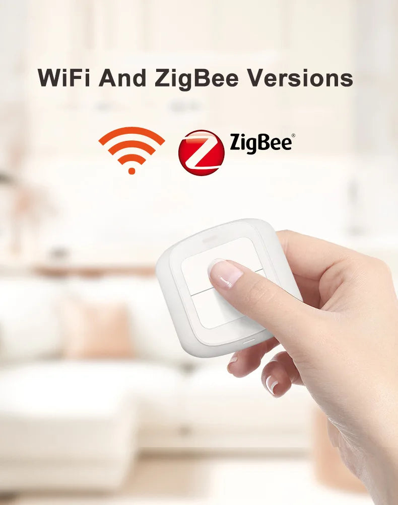 Smart Scene Button - Wi-Fi or Zigbee