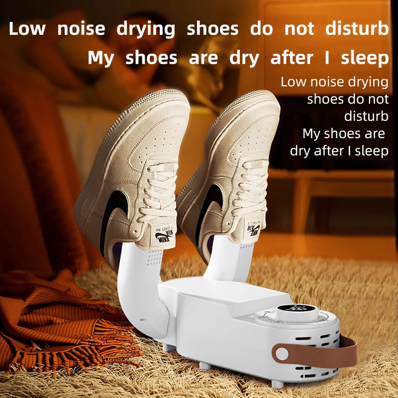 Adjustable Electric Shoe Dryer with Timer